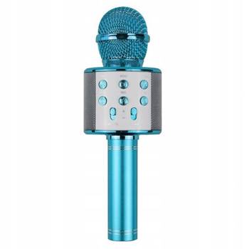 NN Mikrofon karaoke Blue głośnik Bluetooth USB SD