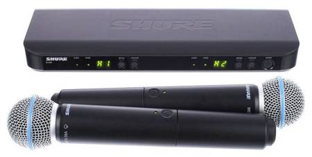 Shure BLX 288E/Beta 58 - zestaw mikrofonowy
